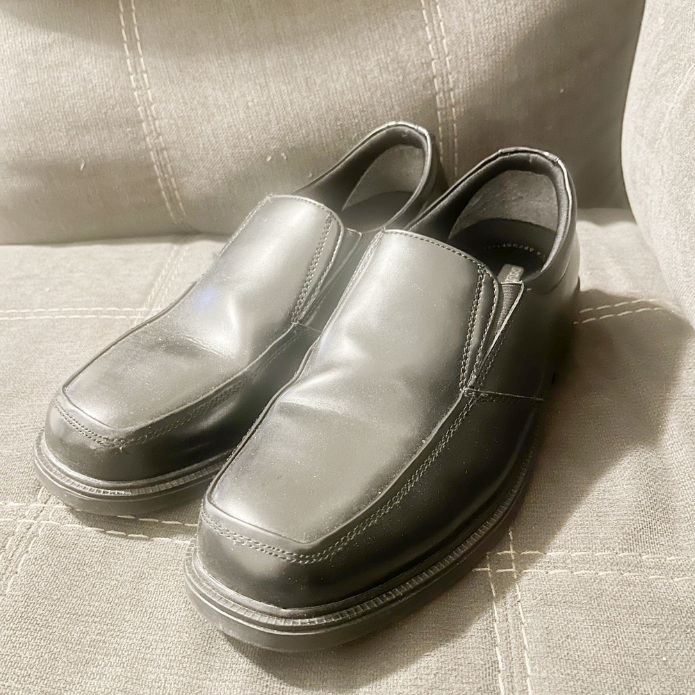 Nunn Bush Black Classic Oxford Genuine Leather Loafers